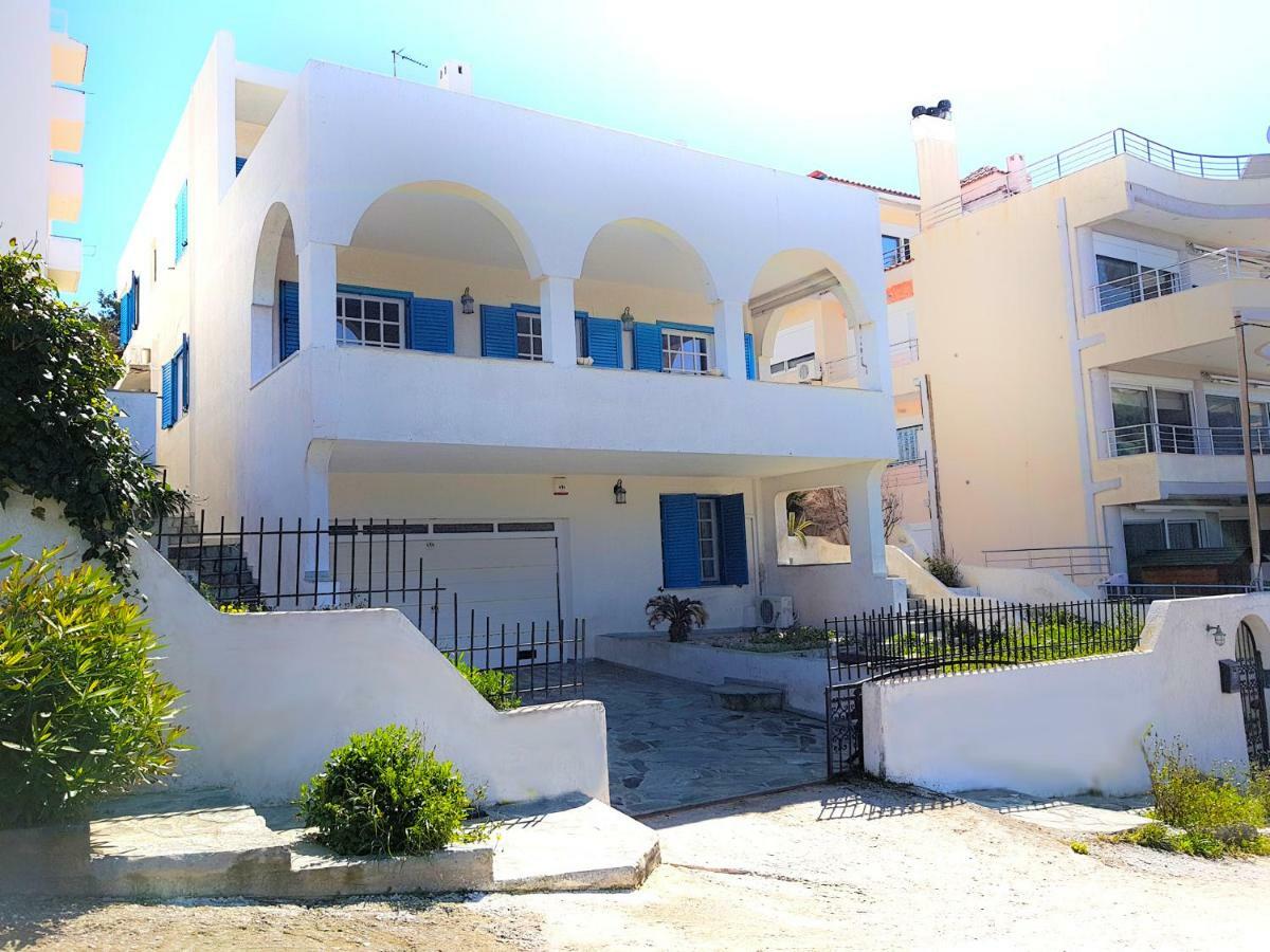 Villa Blue. Two Storey House, 100 Meters From Sea Rafína Eksteriør bilde